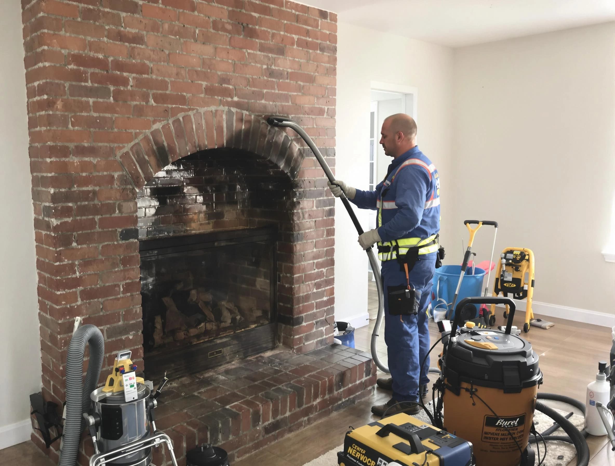 Lyndhurst Chimney Sweep expert performing detailed chimney sweep in Lyndhurst, NJ