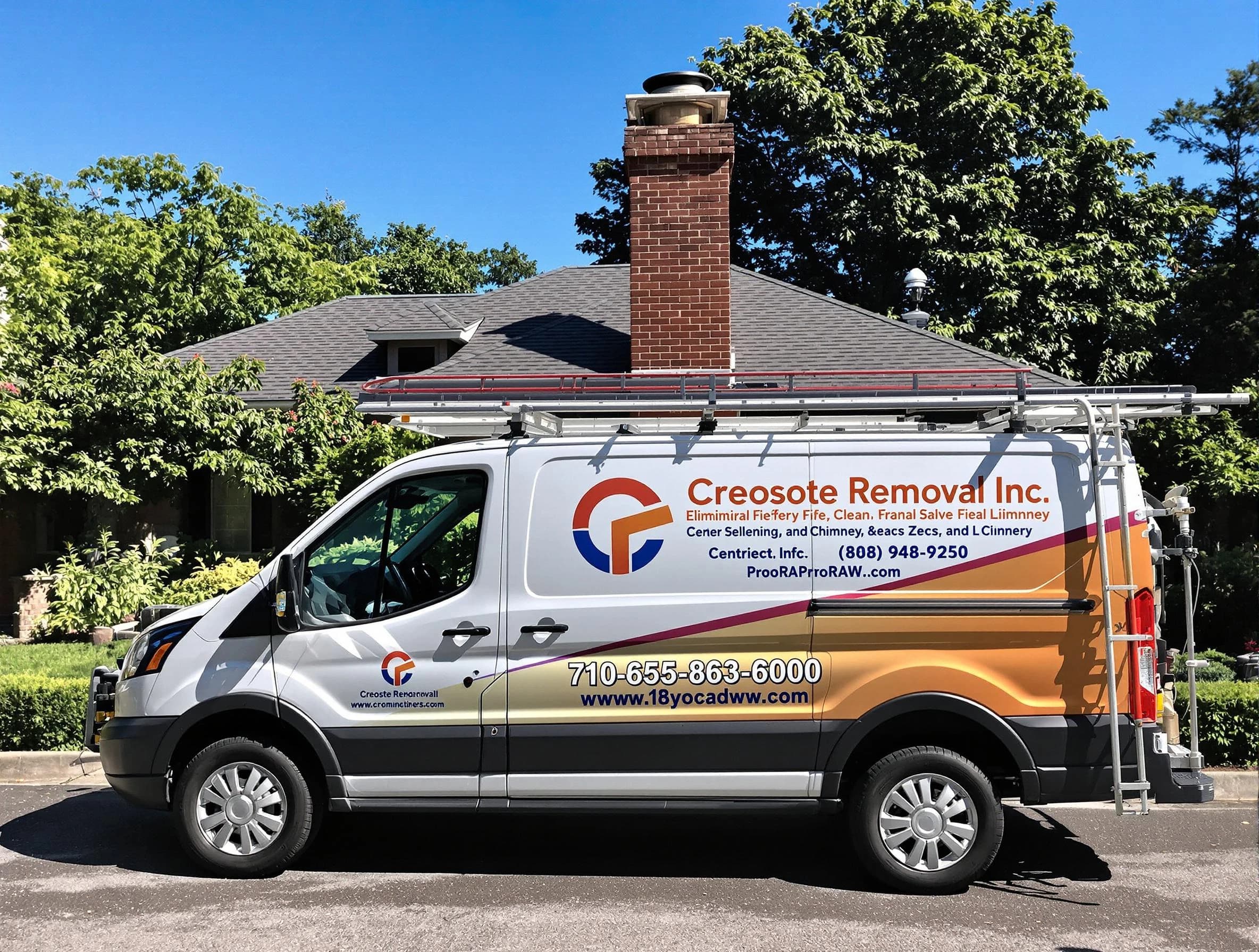 Lyndhurst Chimney Sweep technician removing creosote safely in Lyndhurst, NJ
