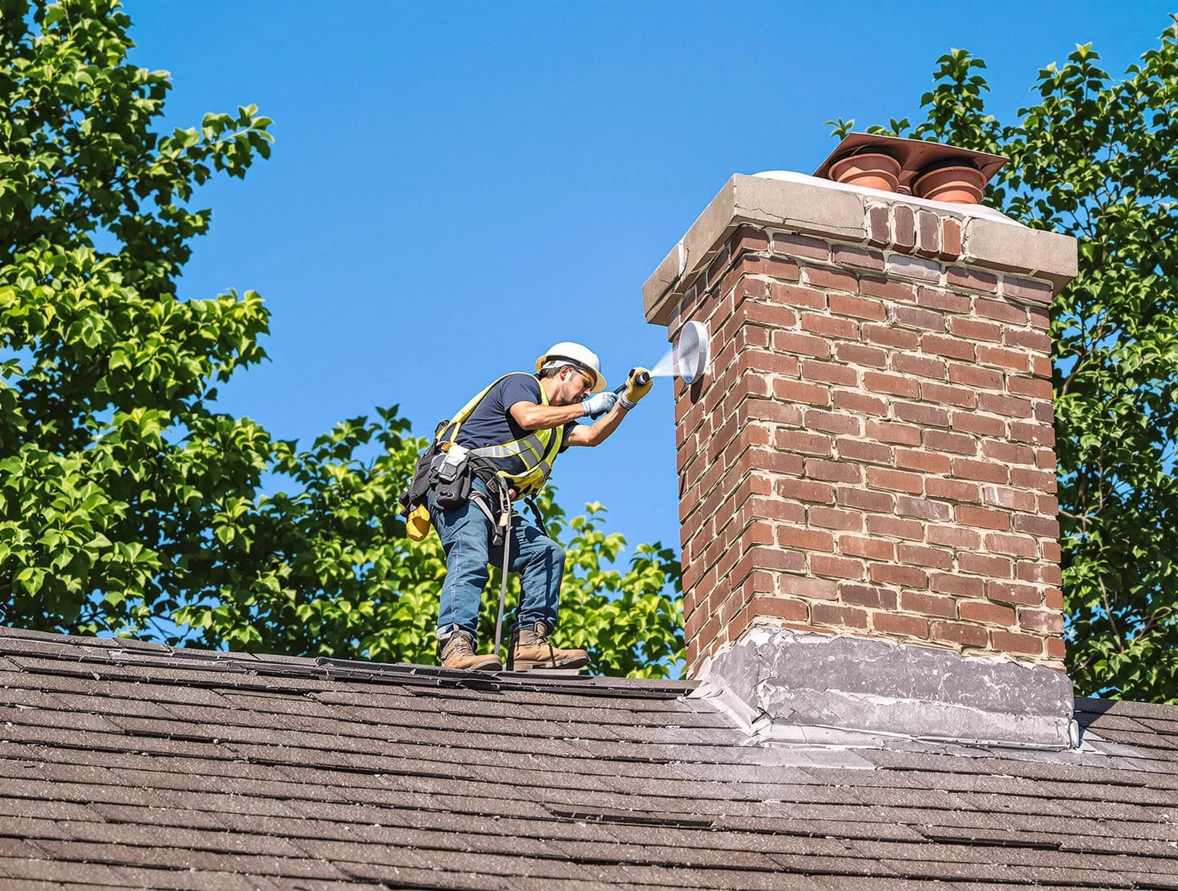 Lyndhurst Chimney Sweep performing an inspection with advanced tools in Lyndhurst, NJ