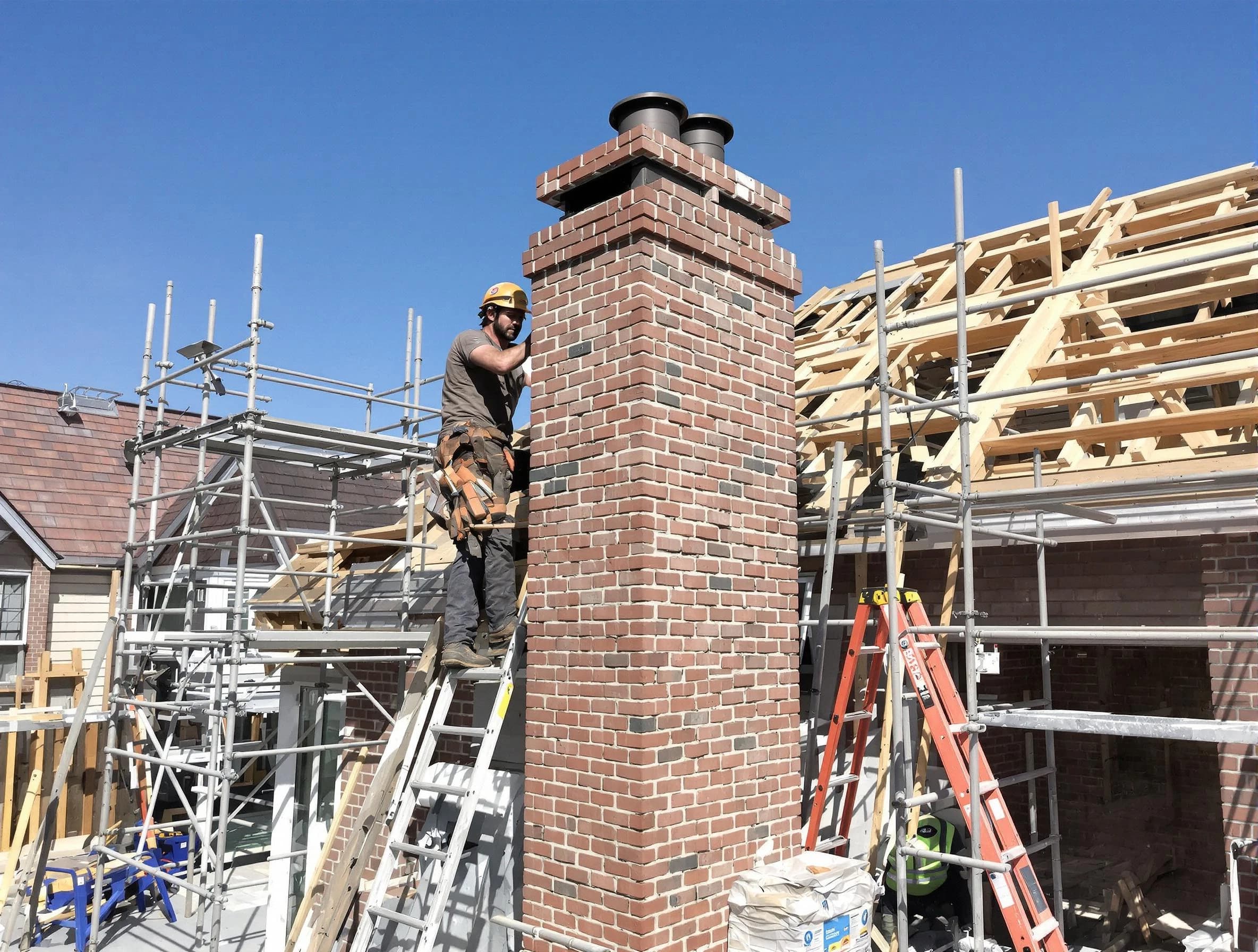 New chimney installation completed by Lyndhurst Chimney Sweep in Lyndhurst, NJ