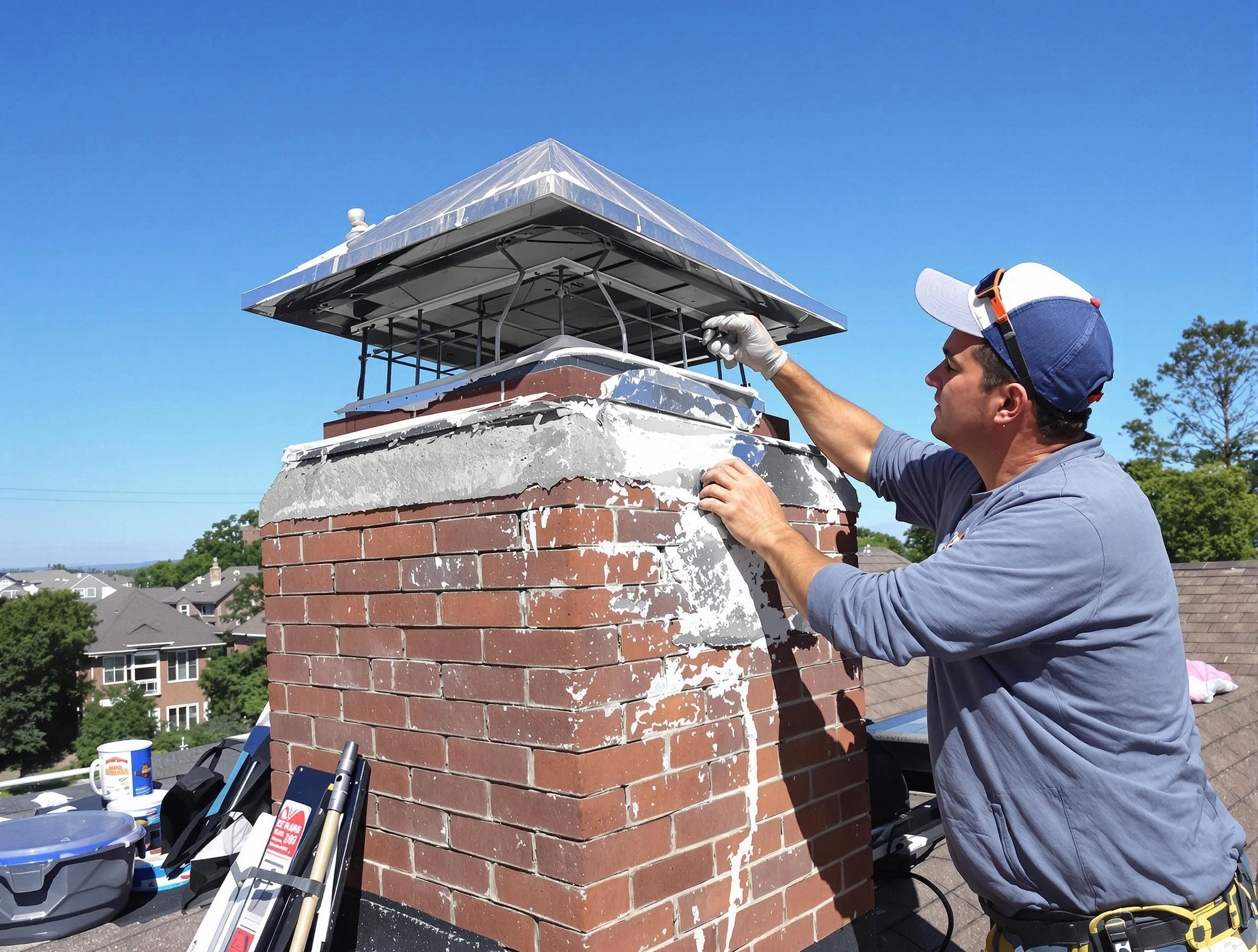Chimney Crown Services in Lyndhurst