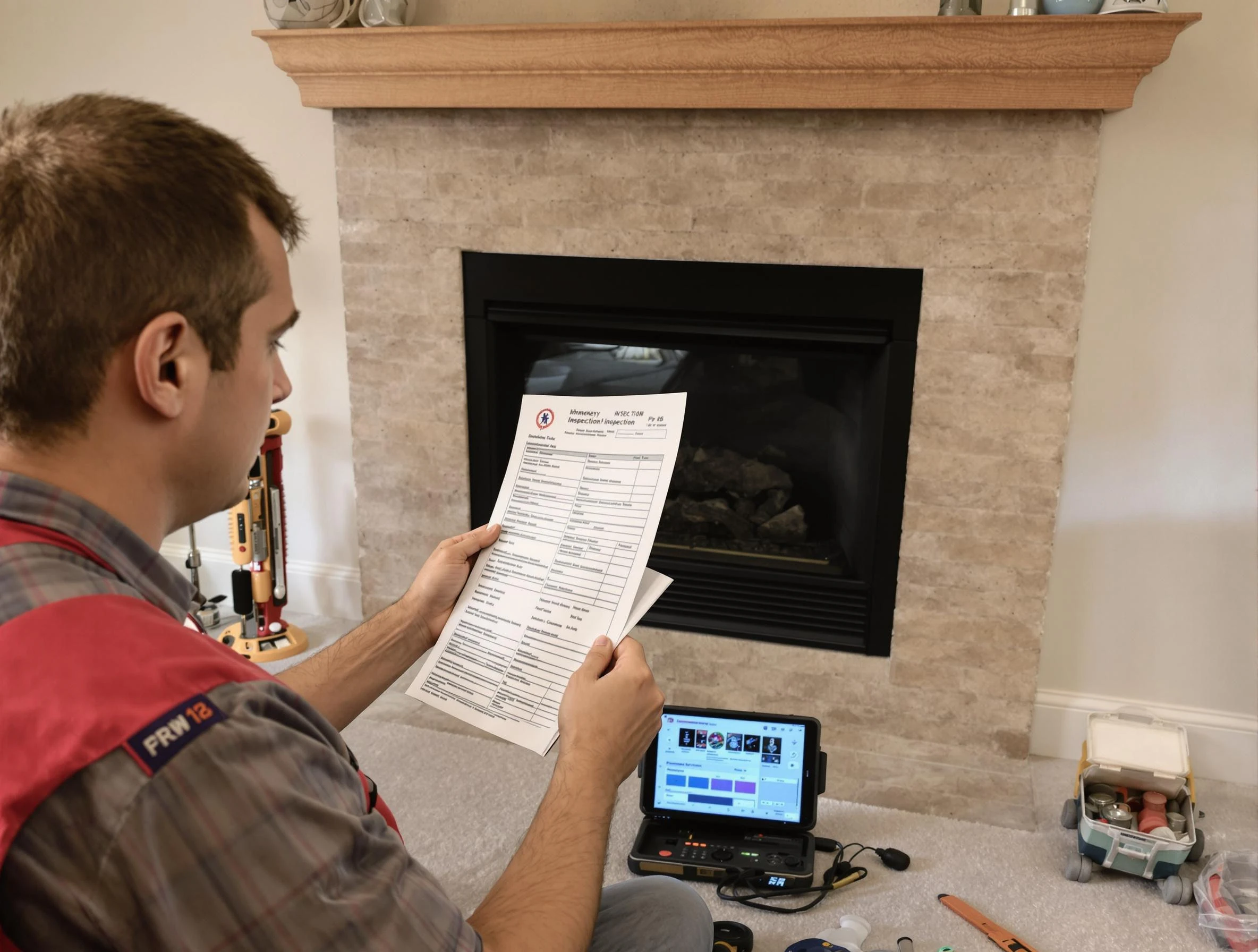 Thorough chimney inspection by Lyndhurst Chimney Sweep in Lyndhurst, NJ