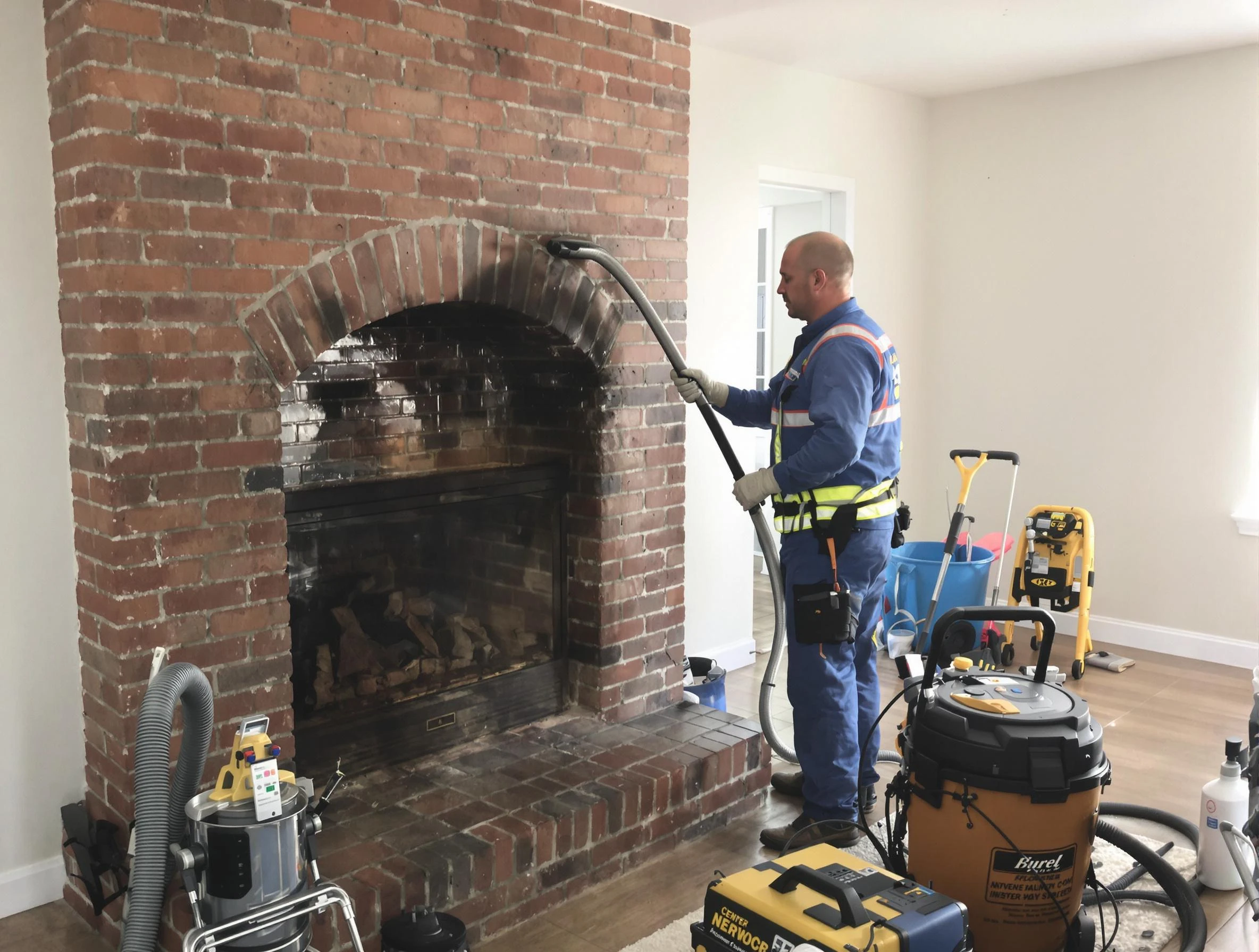 Lyndhurst Chimney Sweep expert performing detailed chimney sweep in Lyndhurst, NJ